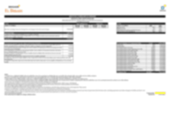 Embassy Boulevard price sheet